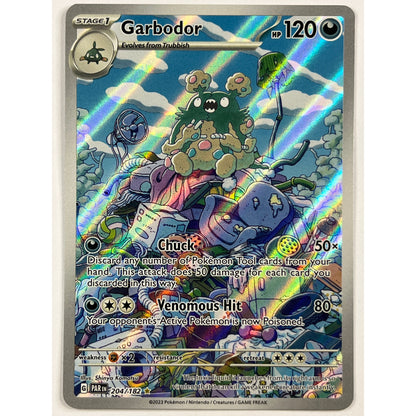 Garbodor Holo Illustration Rare 204/182