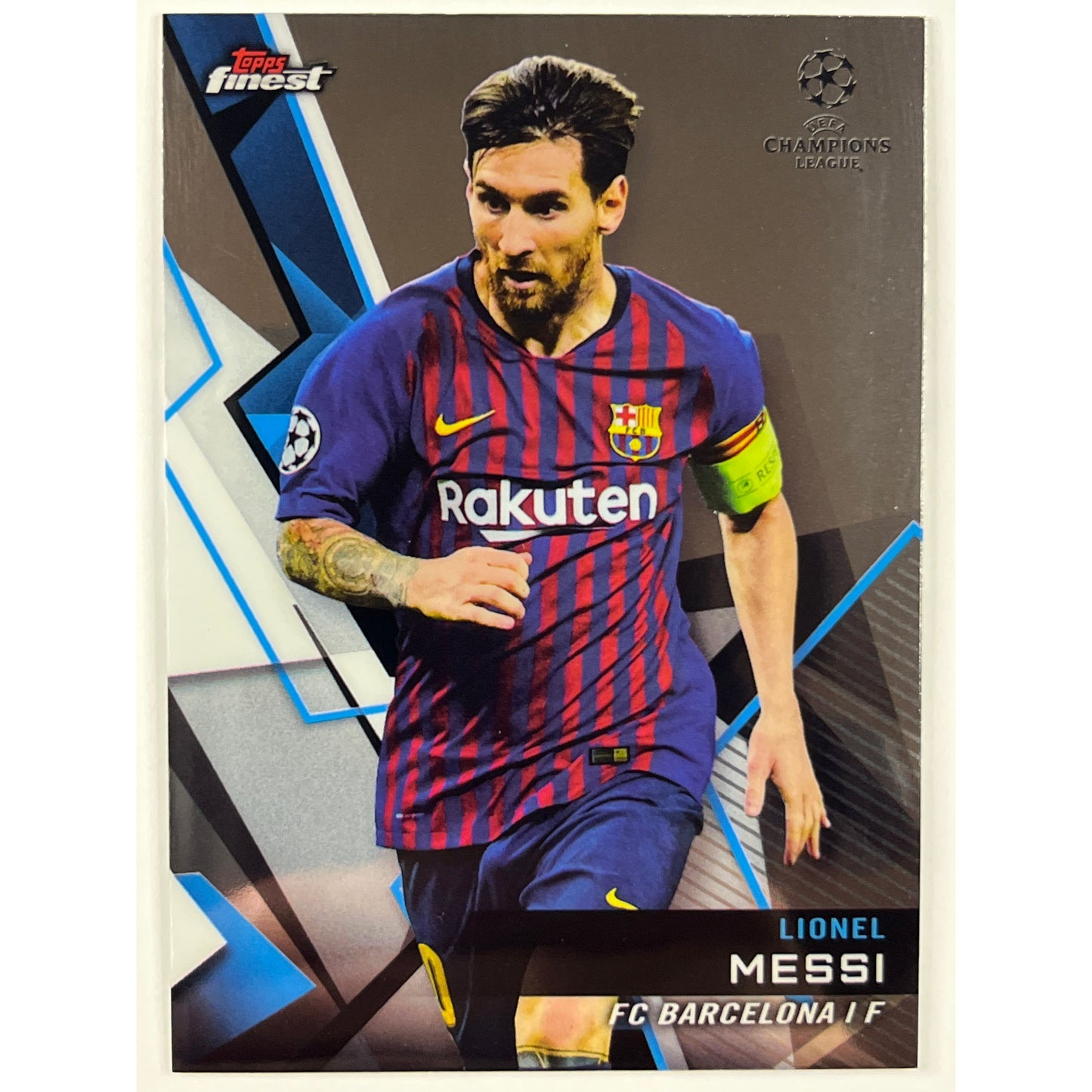 2018-19 Topps Finest Lionel Messi #1