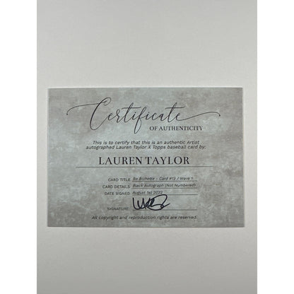 2022 Topps x Lauren Taylor Rickey Henderson Black Autograph | Local Legends Cards & Collectibles