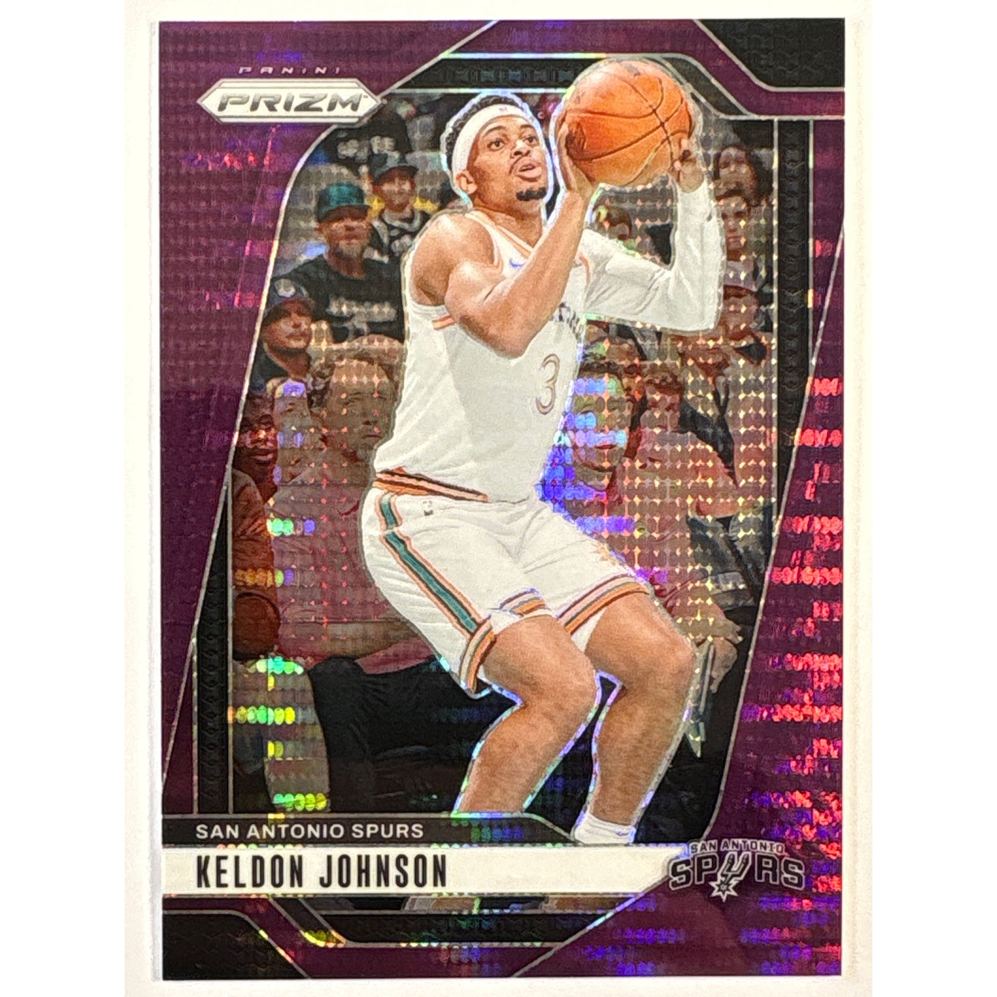 2024-25 Panini Prizm Keldon Johnson Purple Pulsar Prizm /35 | Local Legends Cards & Collectibles