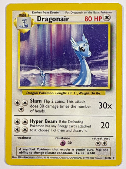 Dragonair Non Holo Rare 18/102