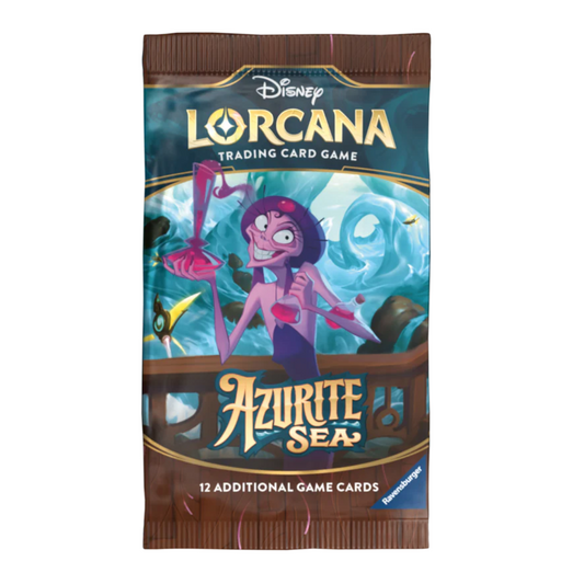 Disney Lorcana Azurite Sea Booster Pack