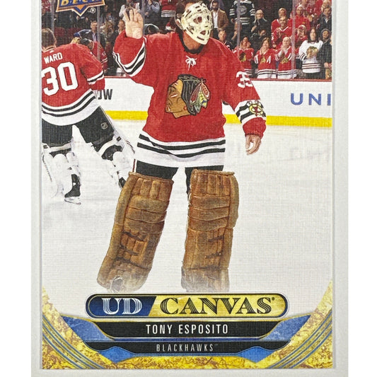 2024-25 Upper Deck Extended Series Tony Esposito UD Canvas Legends | Local Legends Cards & Collectibles