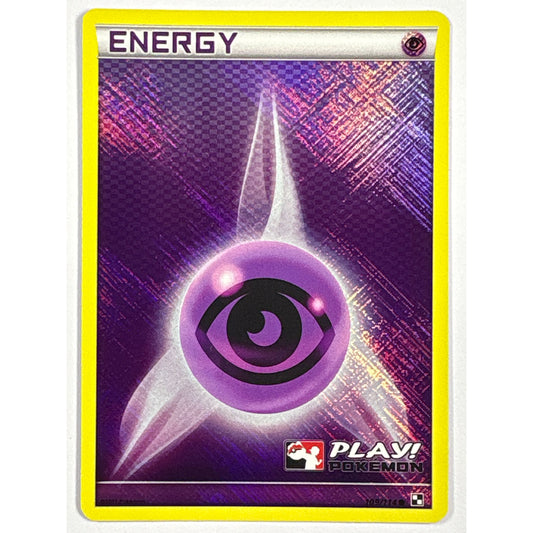 Psychic Energy *Stamped Play Pokemon Holo Common 109/114