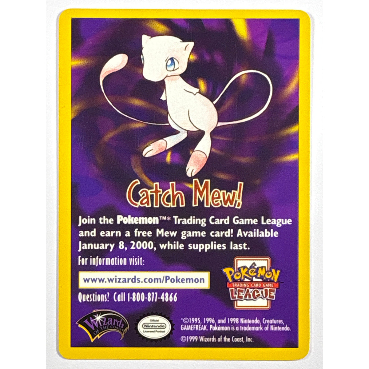 Pokémon The Movie Catch Mew! Promo | Local Legends Cards & Collectibles