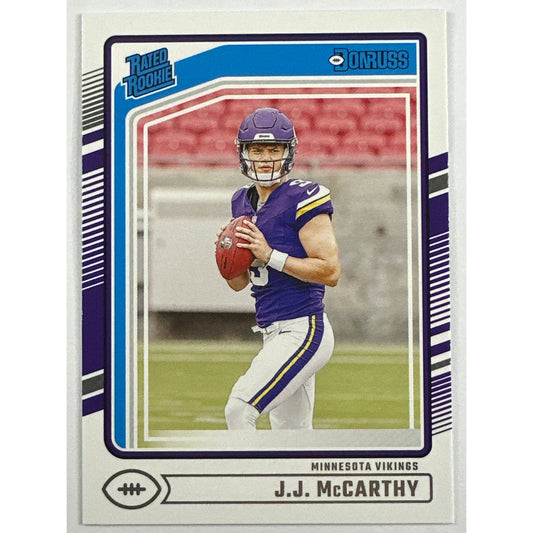 2024 Donruss J.J. McCarthy Rated Rookie | Local Legends Cards & Collectibles