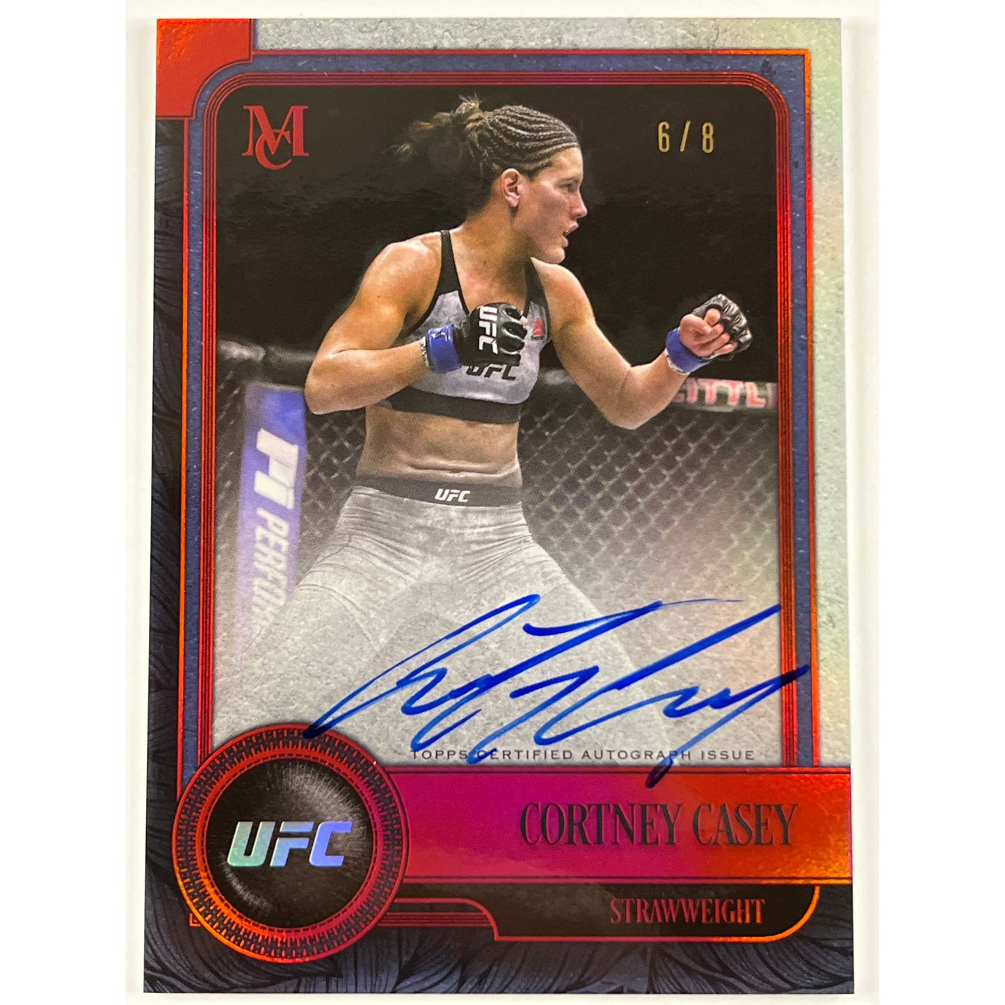 2019 Topps Museum Collection Cortney Casey Archival Autograph /8