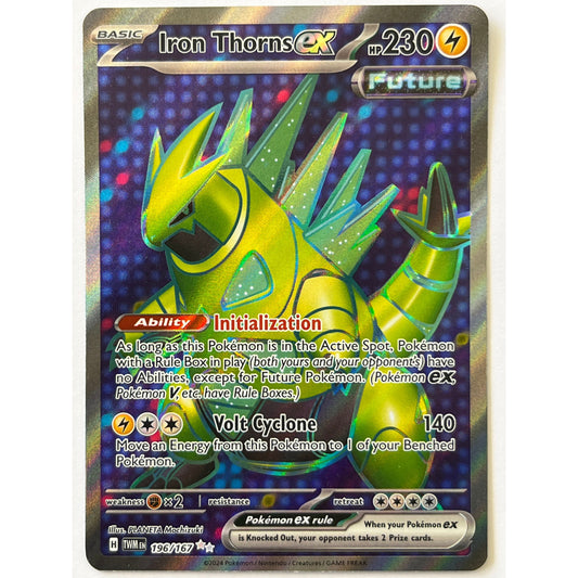 Iron Thorns EX Holo Ultra Rare 196/167