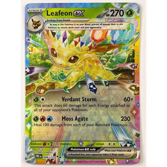 Leafeon EX Holo Double Rare 006/131