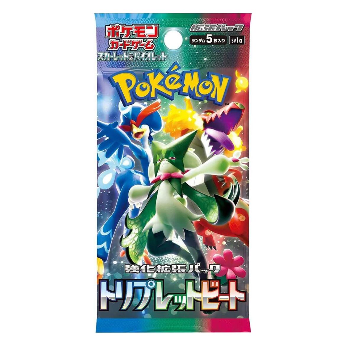 Pokémon Japanese Triple Beat Booster Pack (Scarlet & Violet Base)