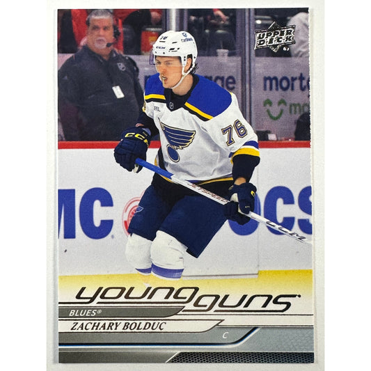 2024-25 Upper Deck Zachary Bolduc Young Guns | Local Legends Cards & Collectibles