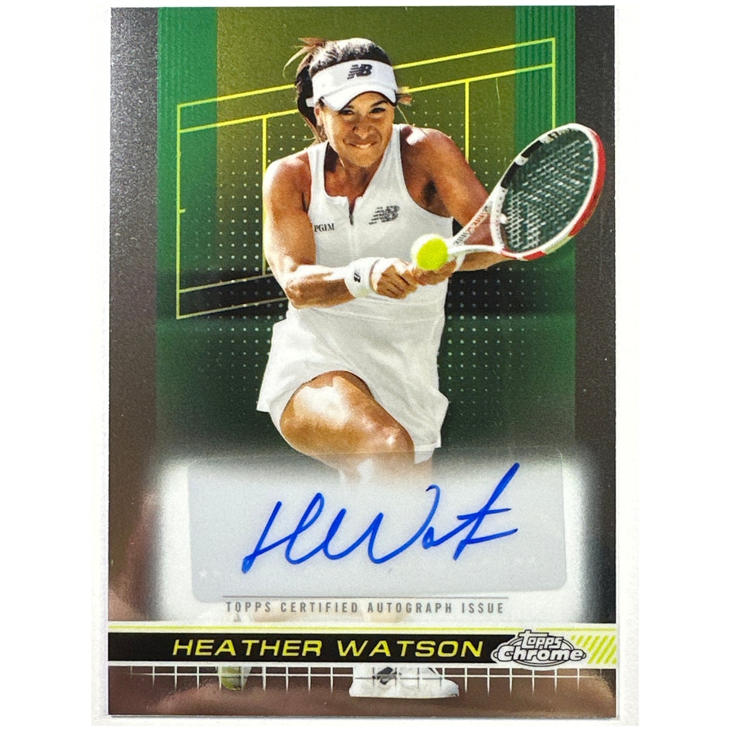 2024 Topps Chrome Heather Watson Autograph | Local Legends Cards & Collectibles