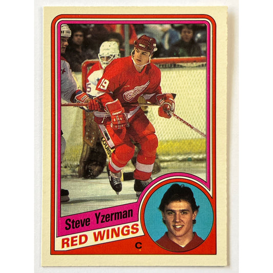 1984-85 O-Pee-Chee Steve Yzerman RC