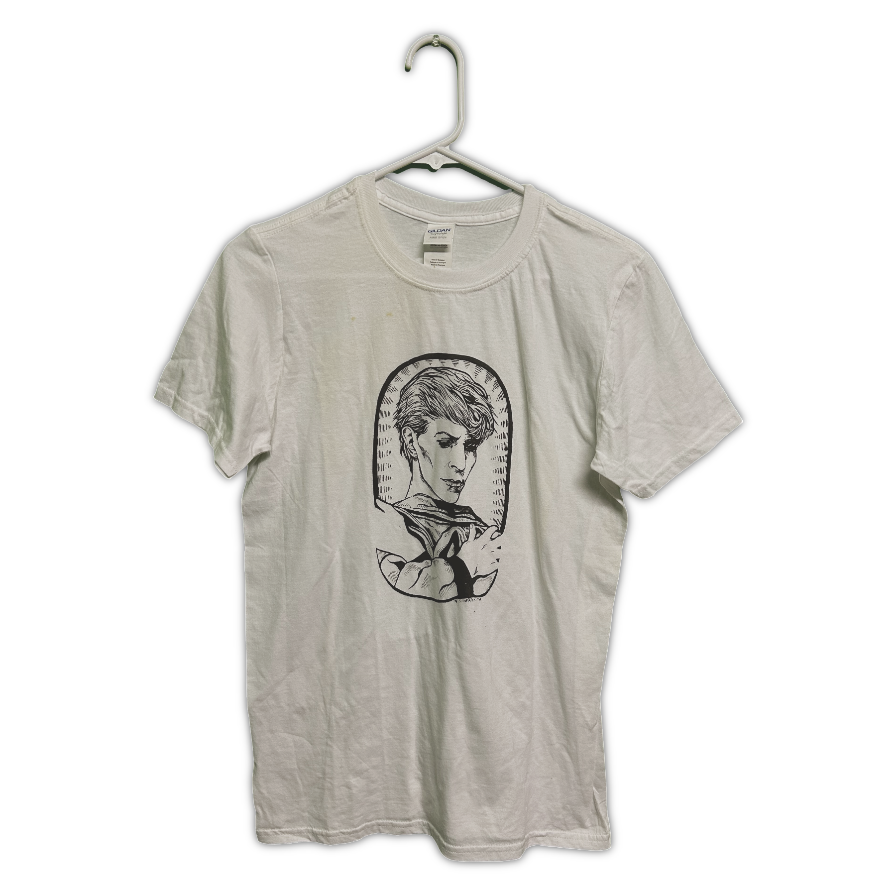 Official David Bowie as ‘Ziggy Stardust’ Tour Shirt SM | Local Legends Cards & Collectibles
