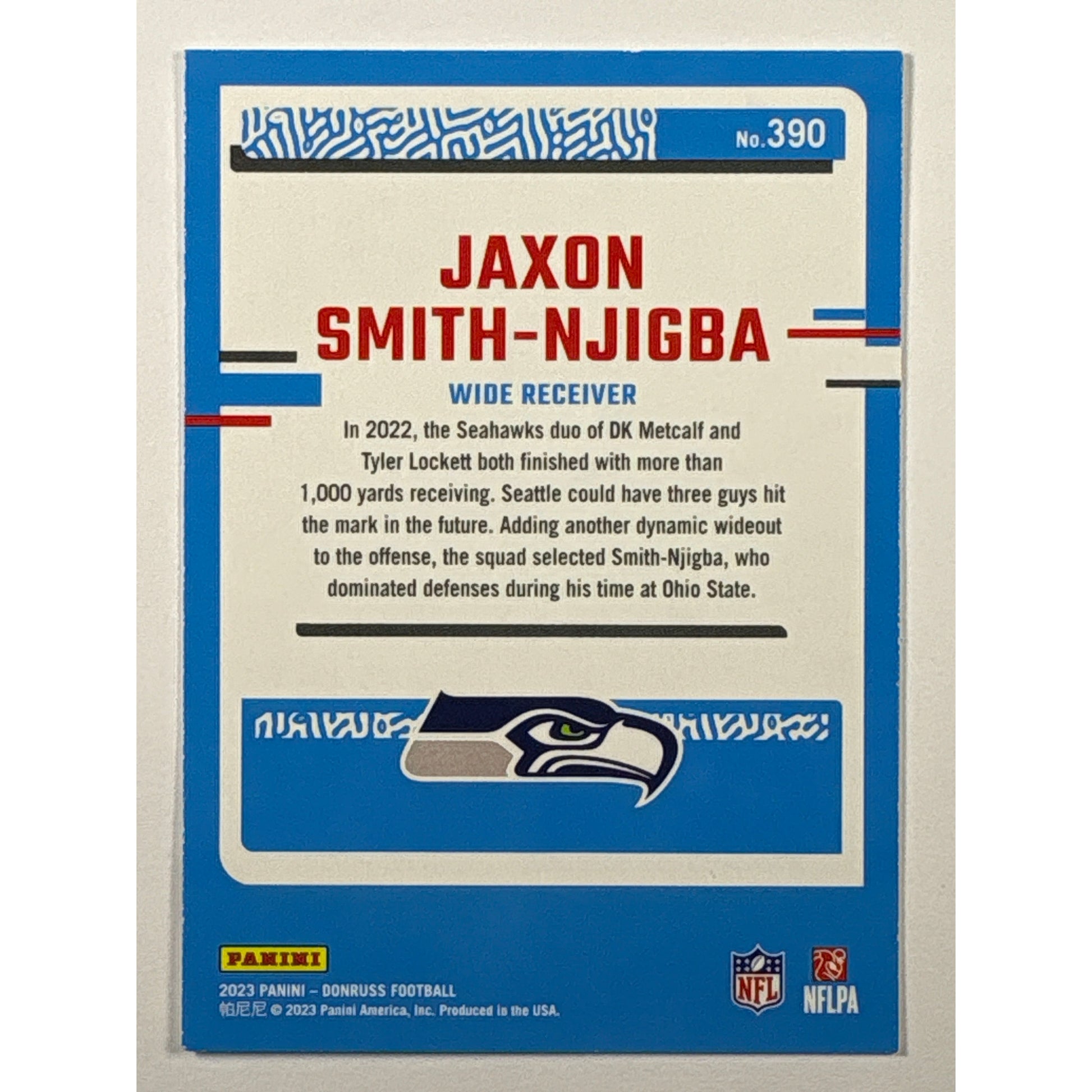 2023 Donruss Jaxon Smith-Njigba Rated Rookie | Local Legends Cards & Collectibles