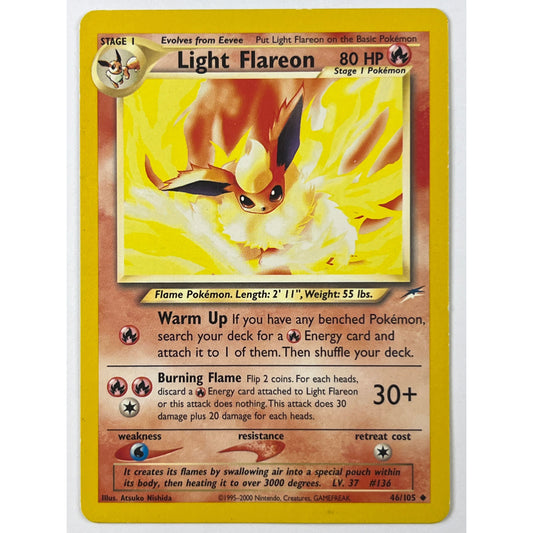 Light Flareon Non Holo Uncommon 46/105