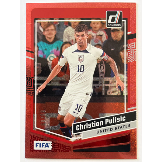 2023-24 Donruss Christian Pulisic Red Prizm /99