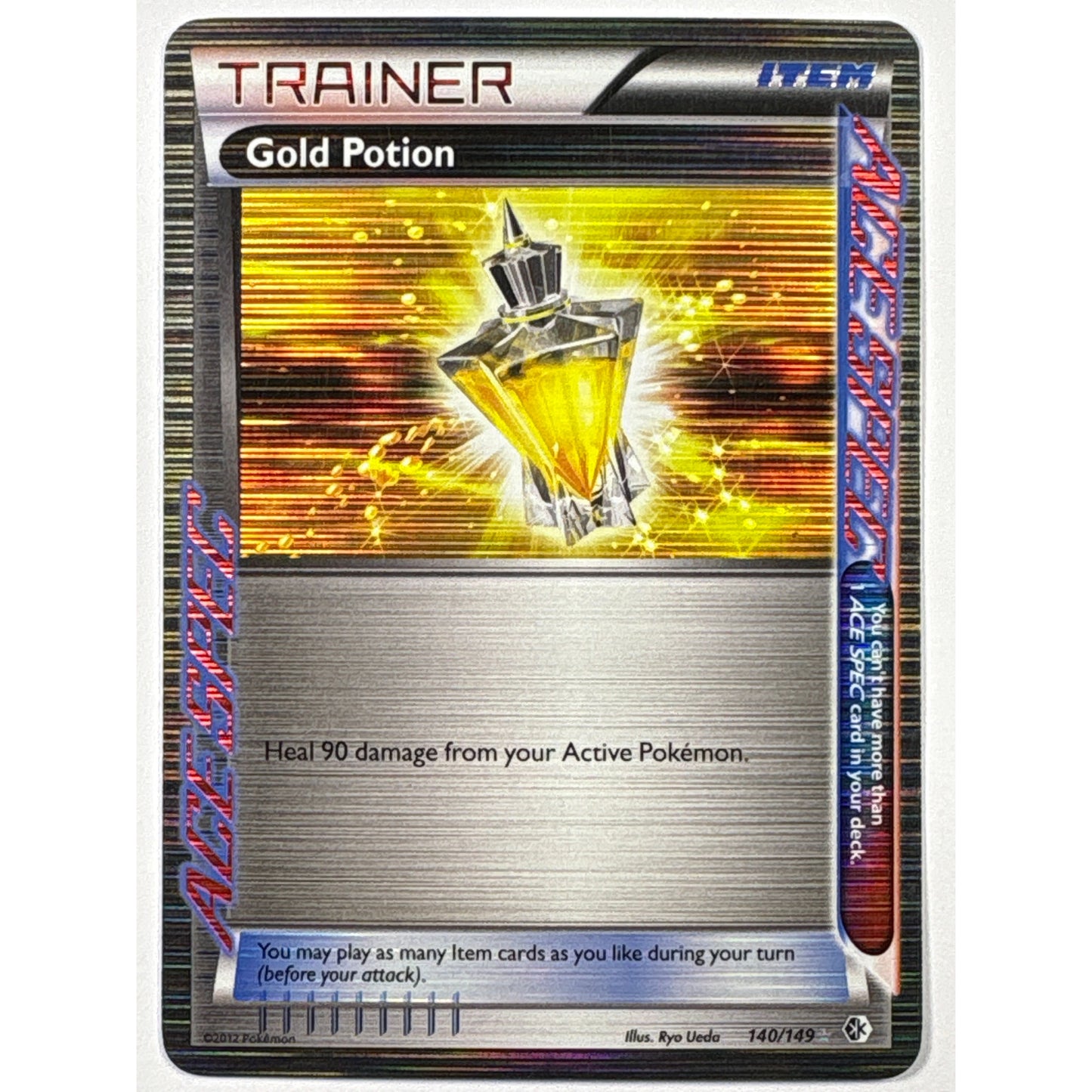 Gold Potion Holo ACE SPEC Rare 140/149 | Local Legends Cards & Collectibles