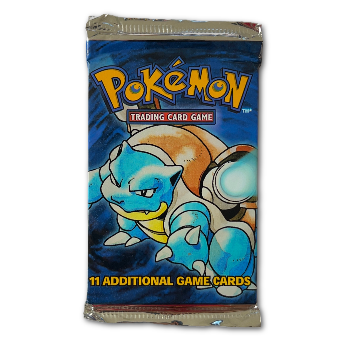 Pokémon 1999 WOTC Base Set Unlimited Edition Blastoise Booster Pack