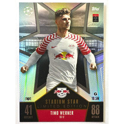 2022-23 Topps Match Attax Timo Werner Stadium Star Foil Holo | Local Legends Cards & Collectibles