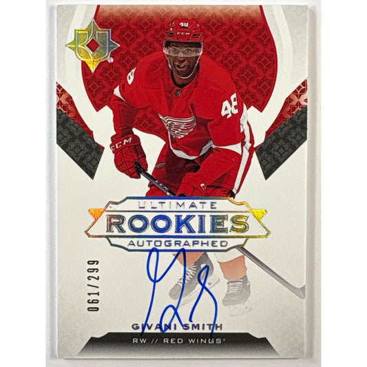 2019-20 Ultimate Collection Givani Smith Ultimate Rookies Autographed /299 | Local Legends Cards & Collectibles