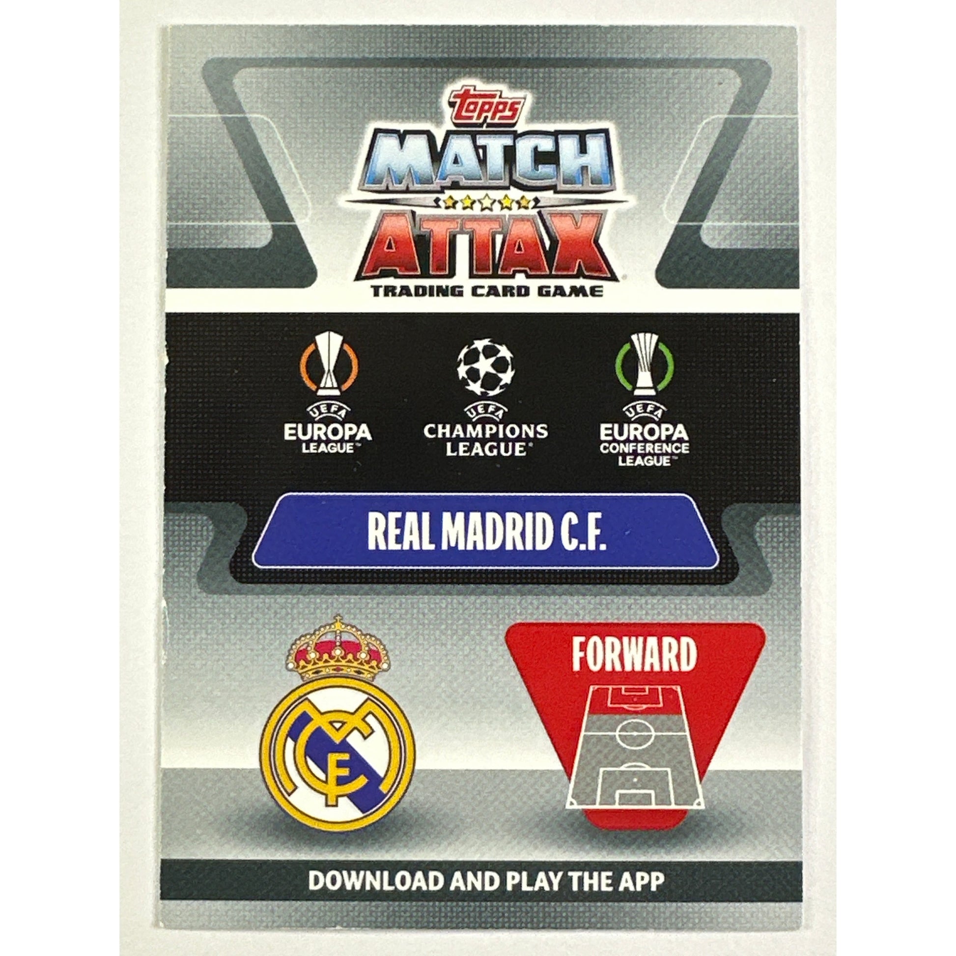 2021-22 Topps Match Attax Vini Jr. Out of This World Foil Parallel | Local Legends Cards & Collectibles
