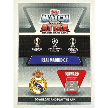2021-22 Topps Match Attax Vini Jr. Out of This World Foil Parallel | Local Legends Cards & Collectibles