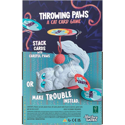 Hasbro Throwing Paws Skill Board Game