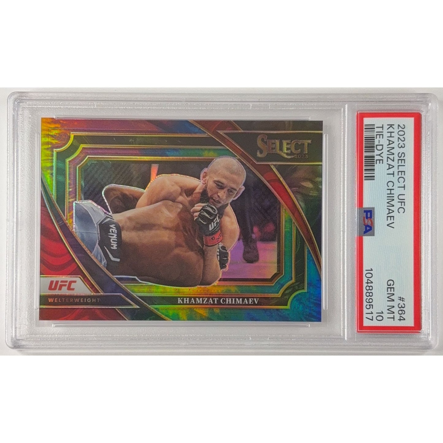 2023 Select Khamzat Chimaev Tye Dye Prizm /25 | Local Legends Cards & Collectibles