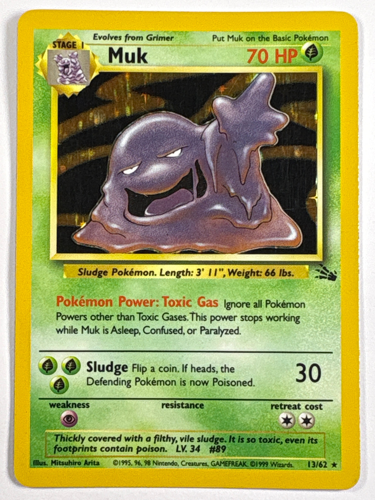 Muk Holo Rare 13/62