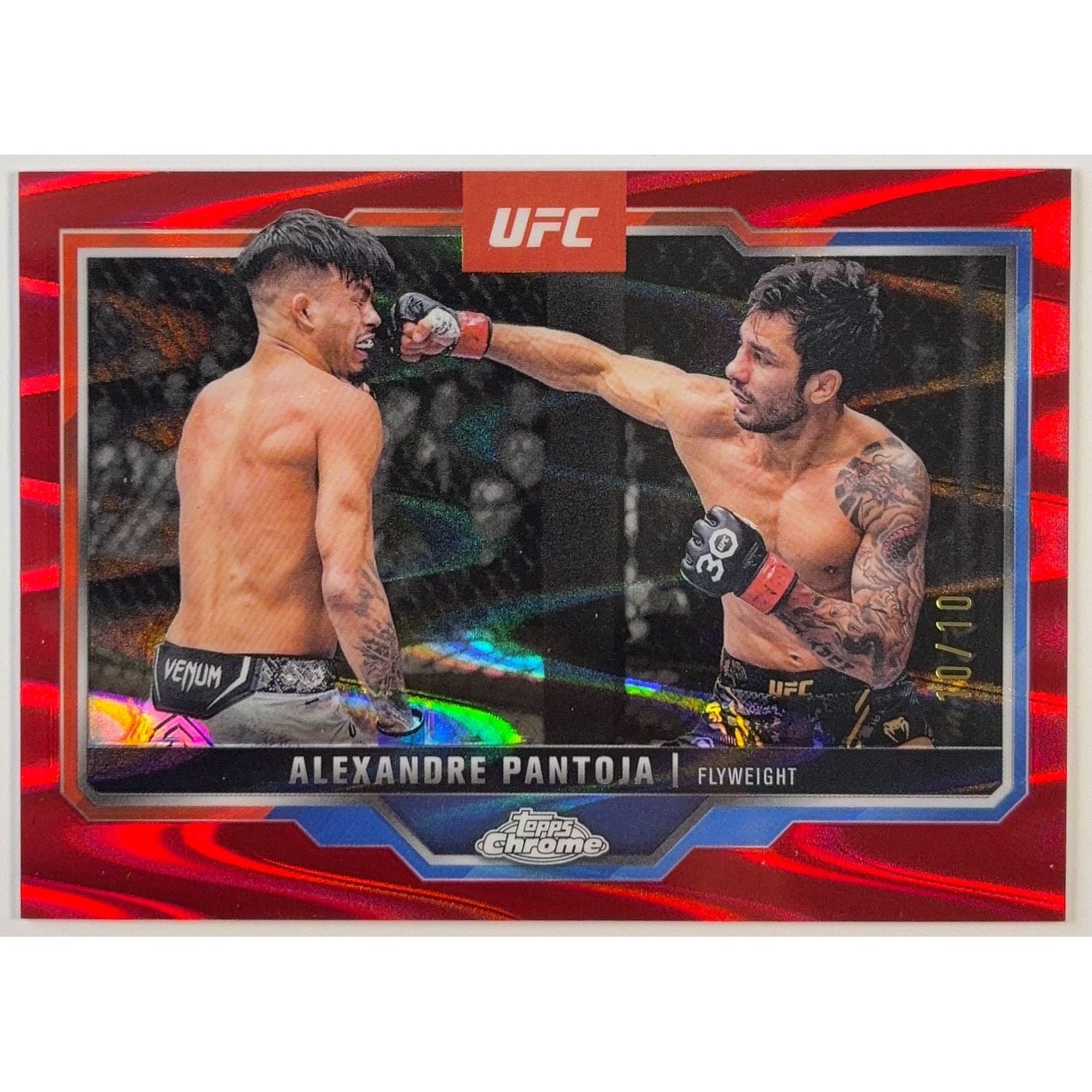 2025 Topps Chrome Alexandre Pantoja Ruby Refractor 10/10 | Local Legends Cards & Collectibles