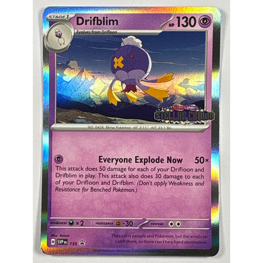 Drifblim *Stamped Black Star Promo 135 | Local Legends Cards & Collectibles