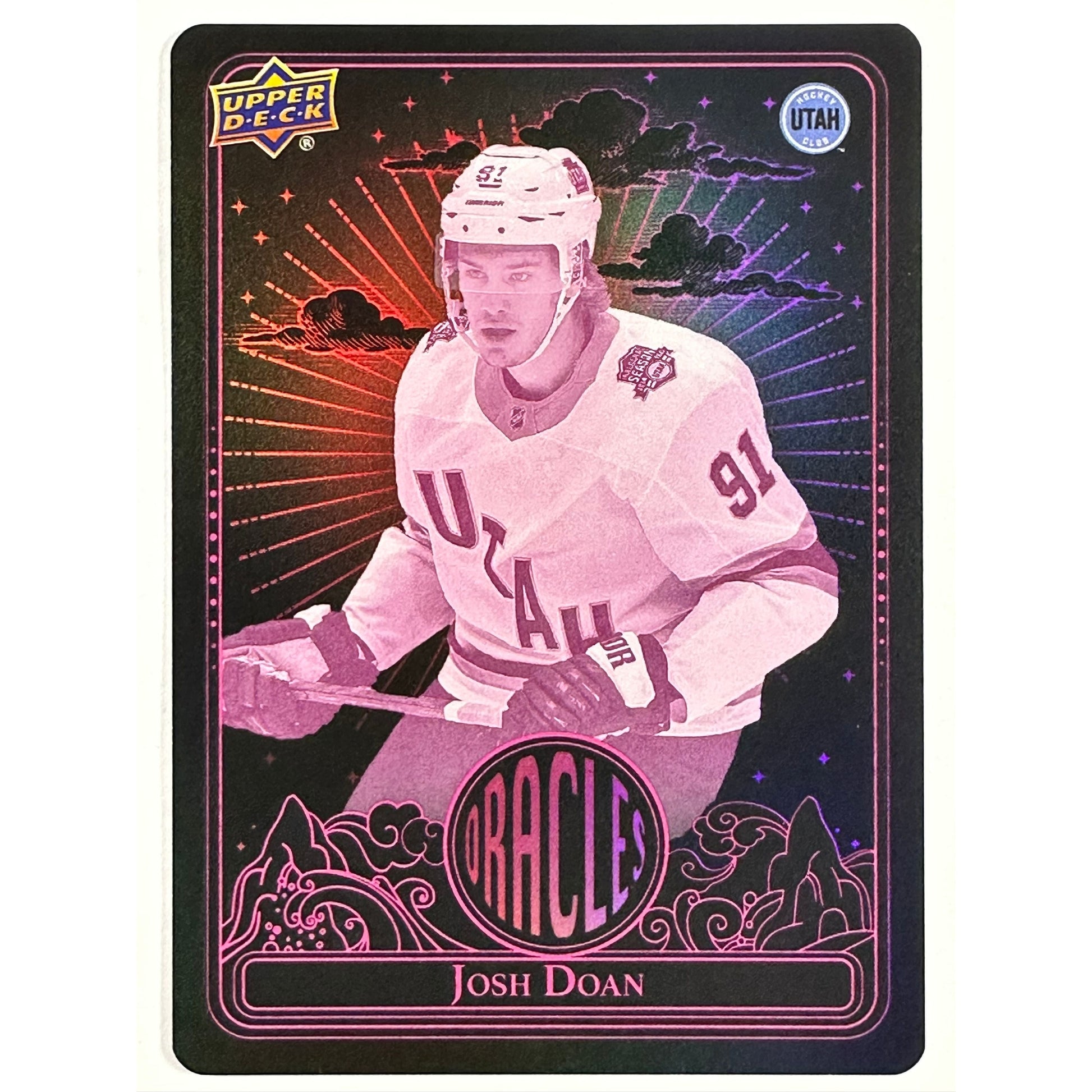 2024-25 Upper Deck Extended Series Josh Doan Oracles Pink SP | Local Legends Cards & Collectibles
