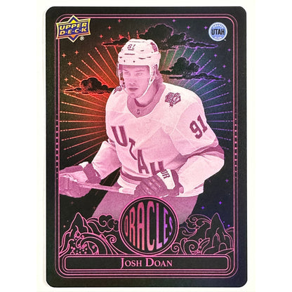 2024-25 Upper Deck Extended Series Josh Doan Oracles Pink SP | Local Legends Cards & Collectibles