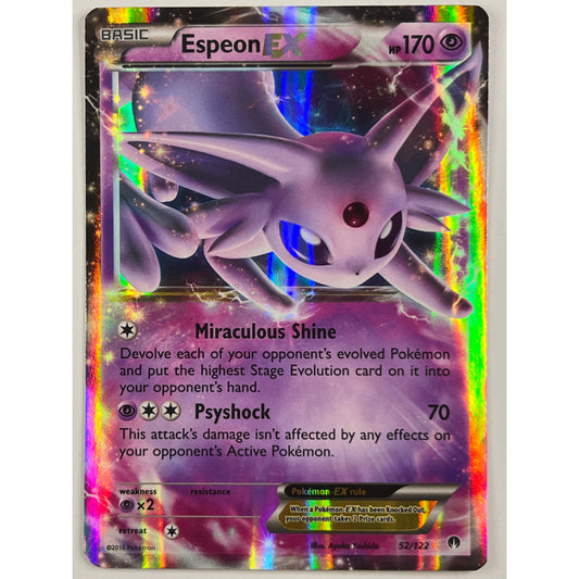 Espeon Holo Ultra Rare 52/122