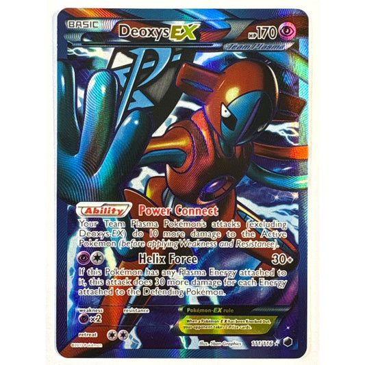 Deoxys EX Plasma Freeze Holo Ultra Rare 111/116 | Local Legends Cards & Collectibles