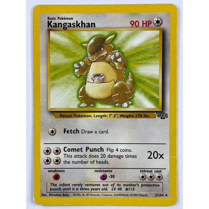 Kangaskhan Non Holo Rare 21/64