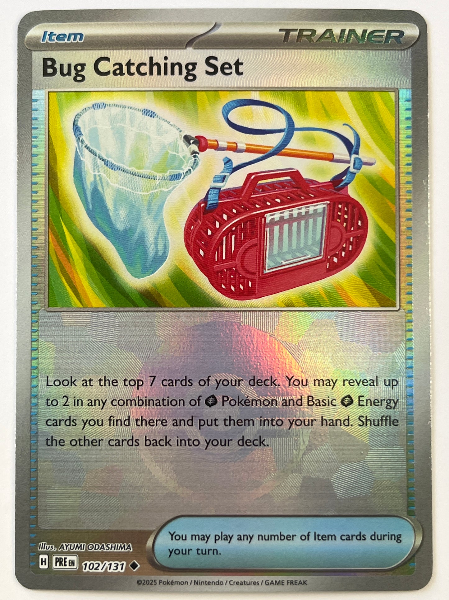 Bug Catching Set Pokéball Holo Uncommon 102/131