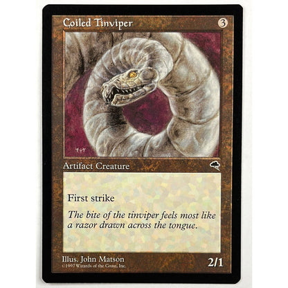 1997 MTG Coiled TinViper