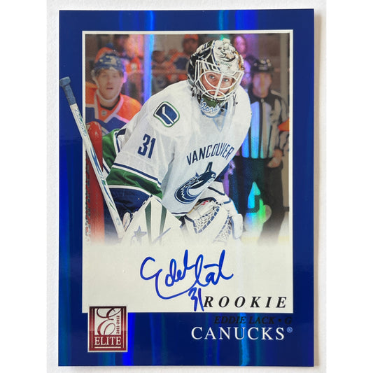 2011-12 Donruss Elite Eddie Lack Rookie Auto