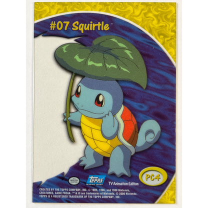 2000 Topps Squirtle Acetate PC4