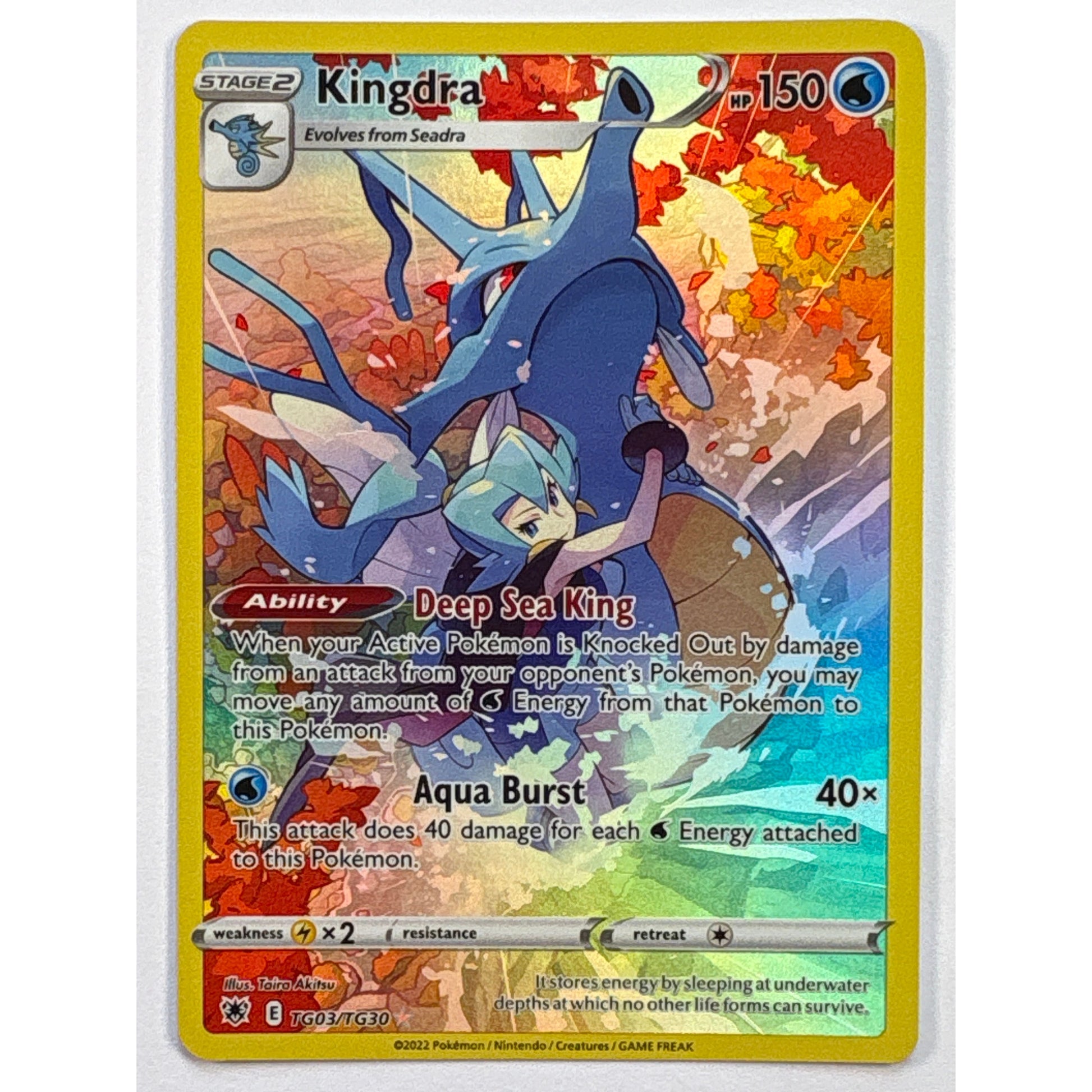 Kingdra Holo Trainer Gallery Rare TG03/TG30 | Local Legends Cards & Collectibles