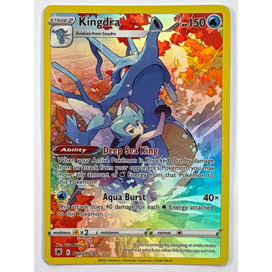 Kingdra Holo Trainer Gallery Rare TG03/TG30 | Local Legends Cards & Collectibles