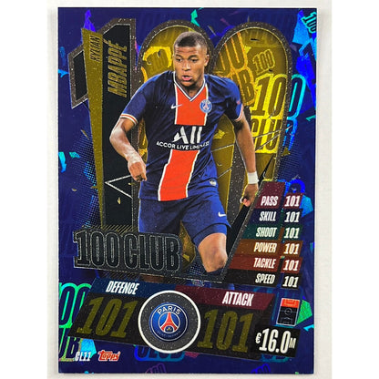 Topps Match Attax Kylian Mbappe CL11