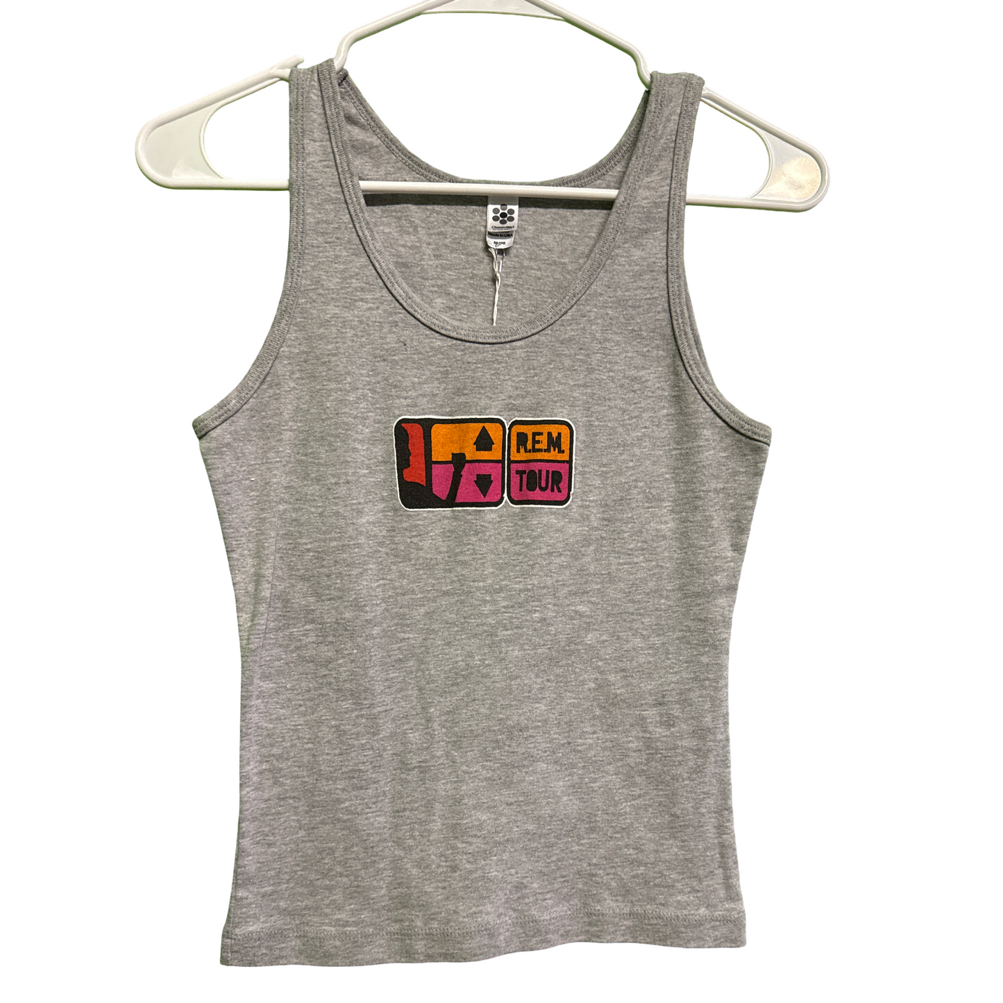 Official Concert 1999 Rare R.E.M ‘UP’ Tour Women’s Tank Top MD