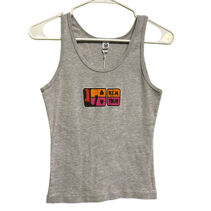 Official Concert 1999 Rare R.E.M ‘UP’ Tour Women’s Tank Top MD