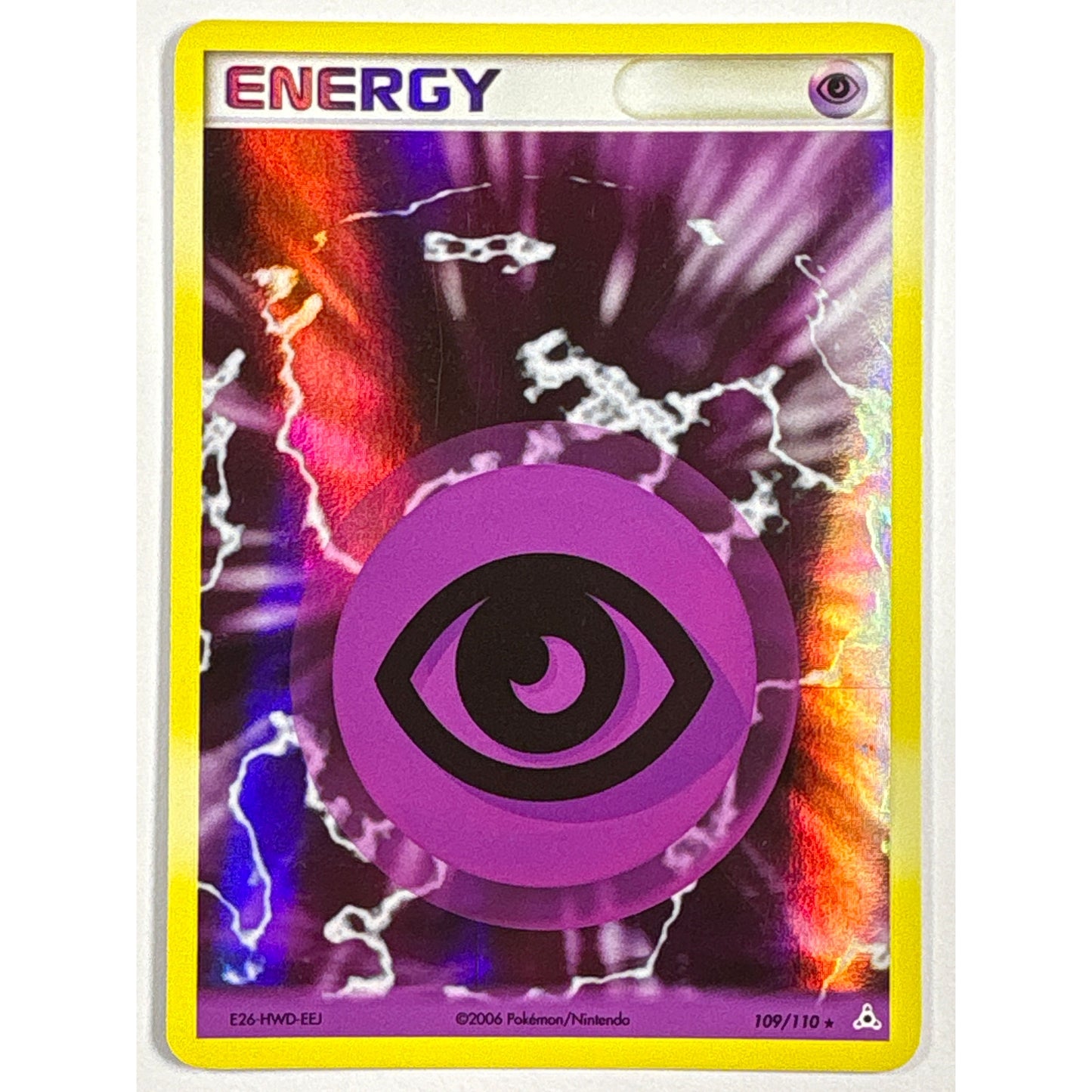 Psychic Energy Holo Rare 109/110