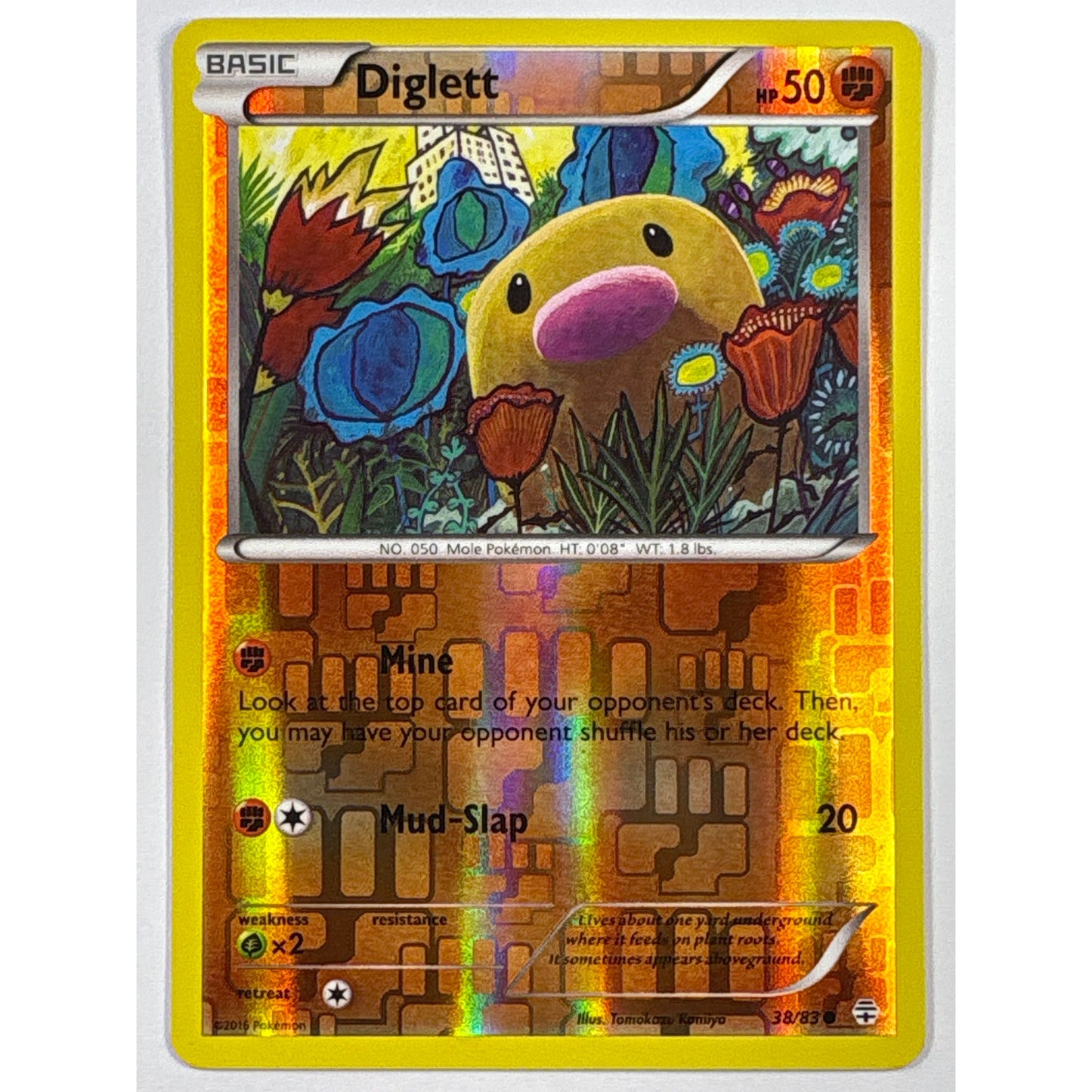 Diglett Reverse Holo Common 38/83 | Local Legends Cards & Collectibles