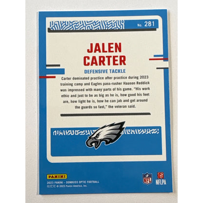 2023 Donruss Optic Jalen Carter Rated Rookie | Local Legends Cards & Collectibles