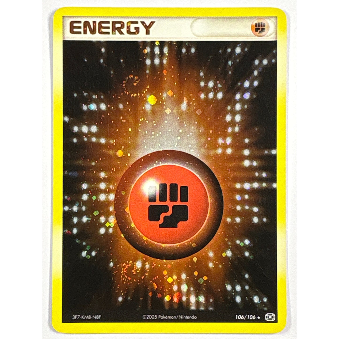 Fighting Energy Holo Rare 106/106